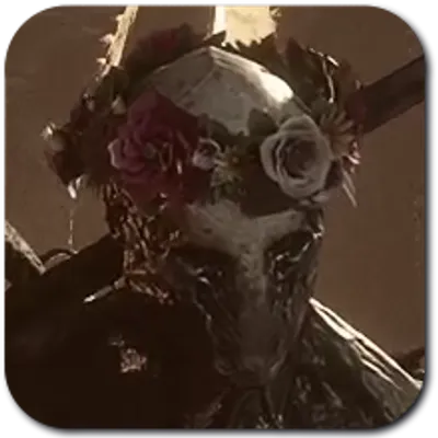 Flower Crown mask, obtained by interacting with Marigold at the start of the game